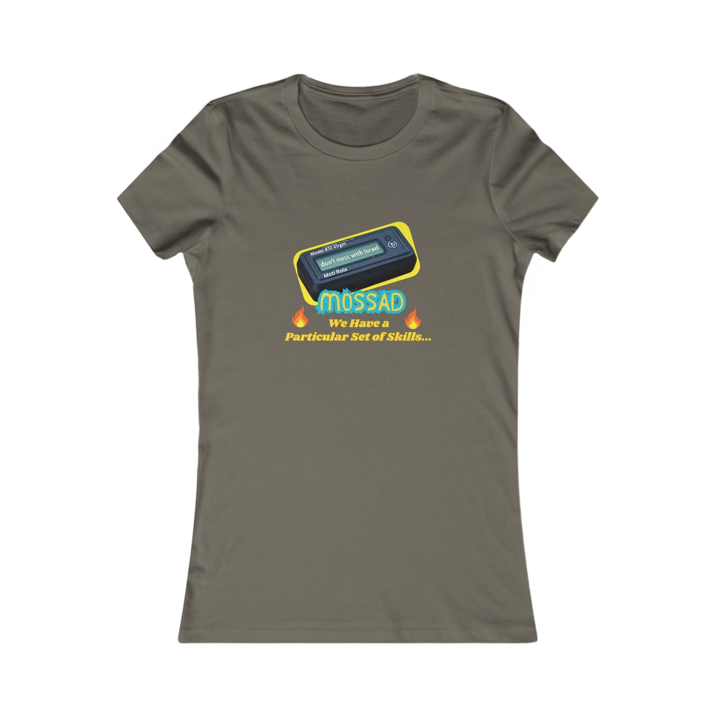 Women's Tee Mossad - We Have a Particular Set of Skills