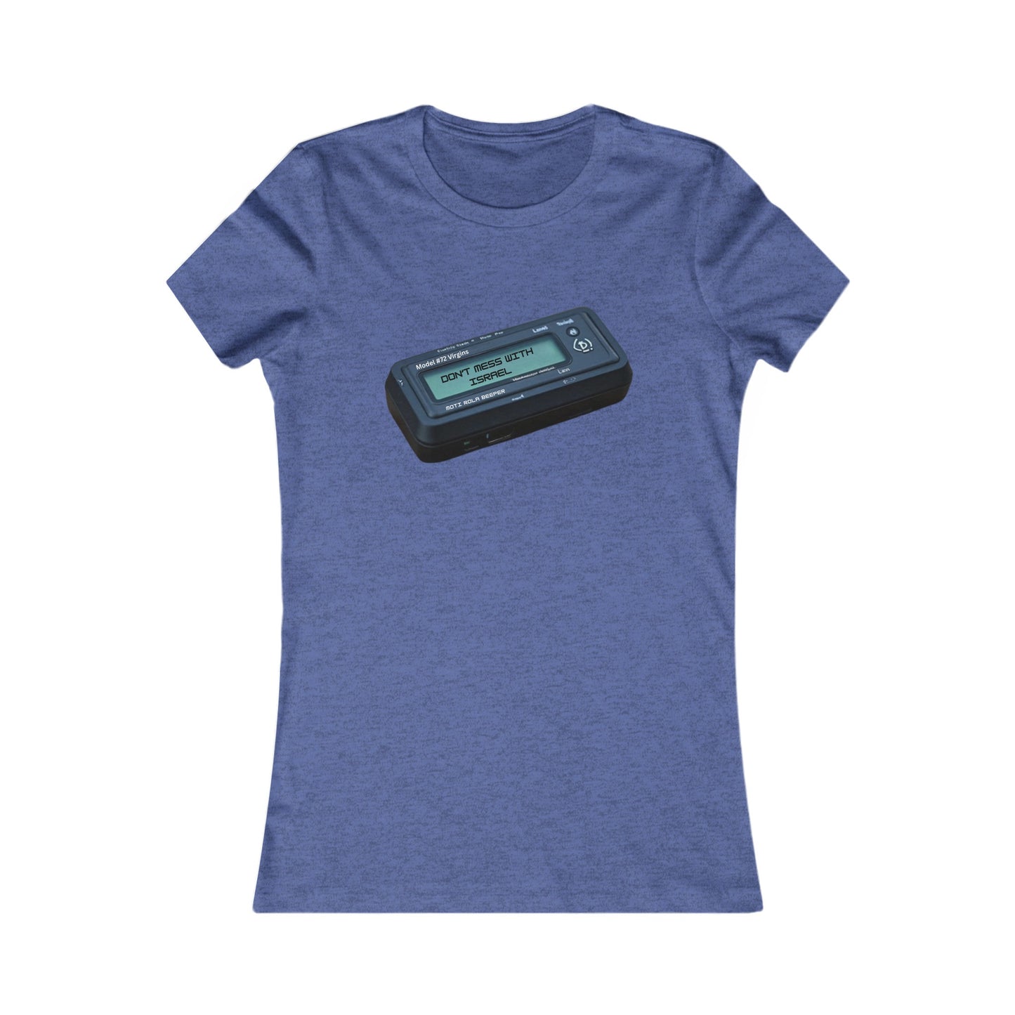 Women's Tee - Don't Mess With Israel Pager