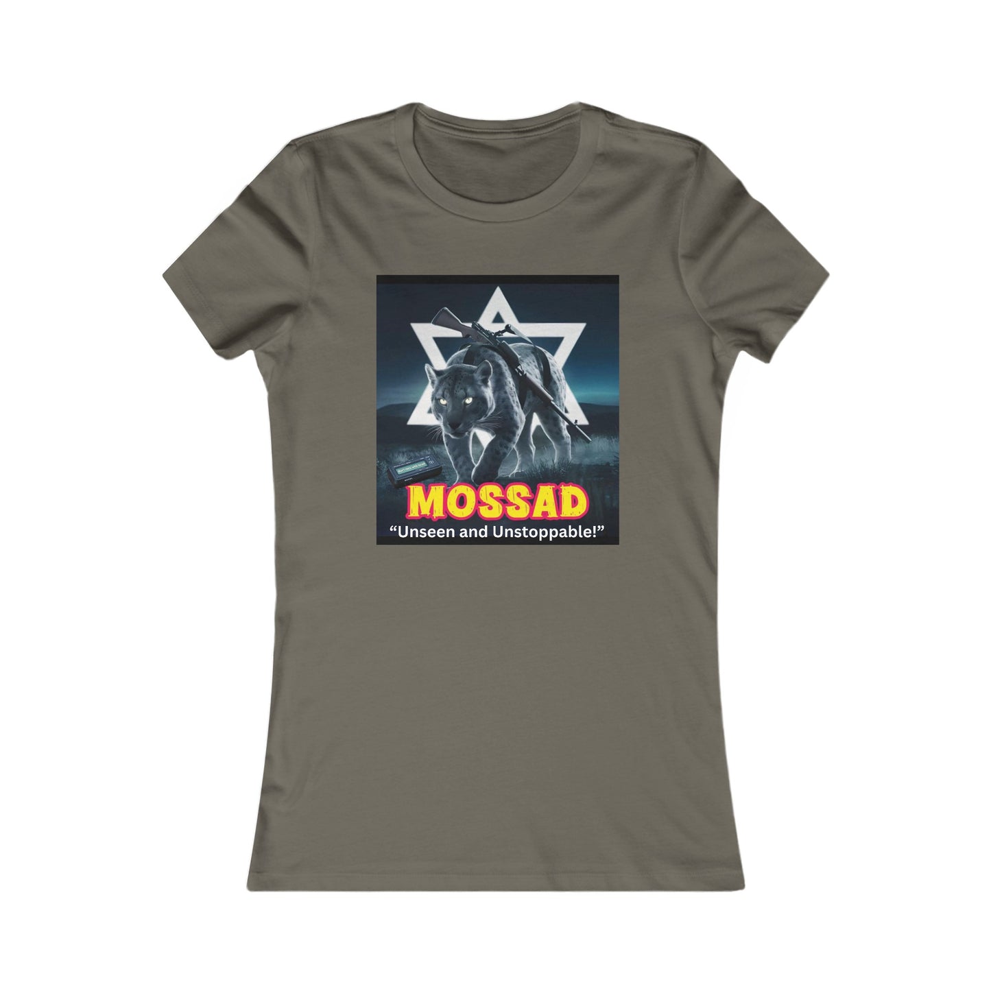 Women's Tee: Mossad - Unseen and Unstoppable