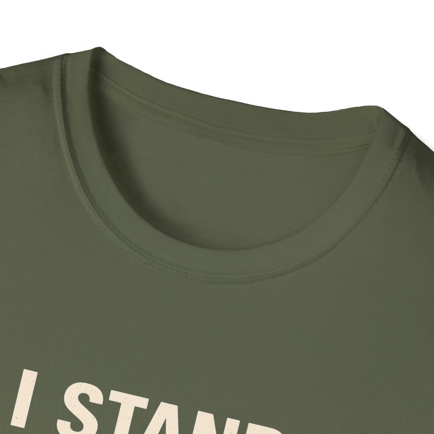 Unisex Softstyle T-Shirt - I stand with Israel