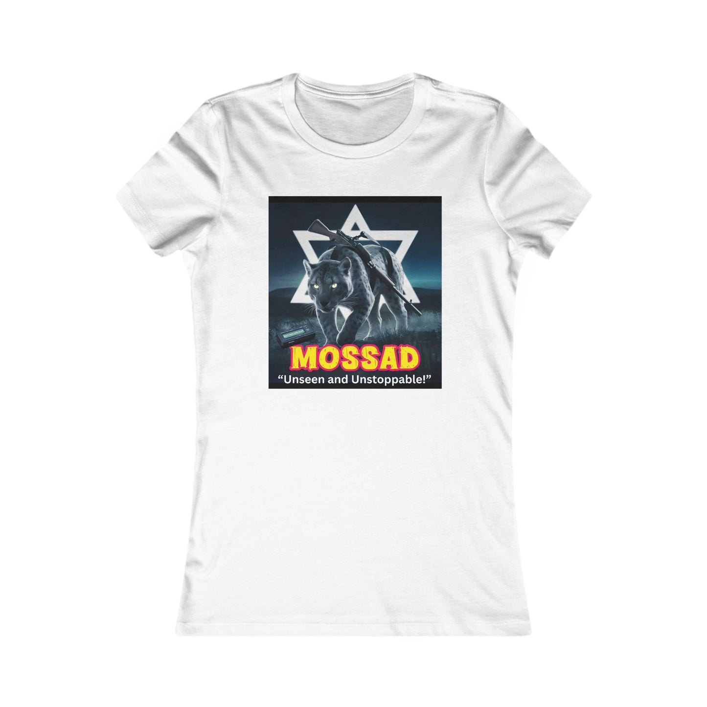 Women's Tee: Mossad - Unseen and Unstoppable