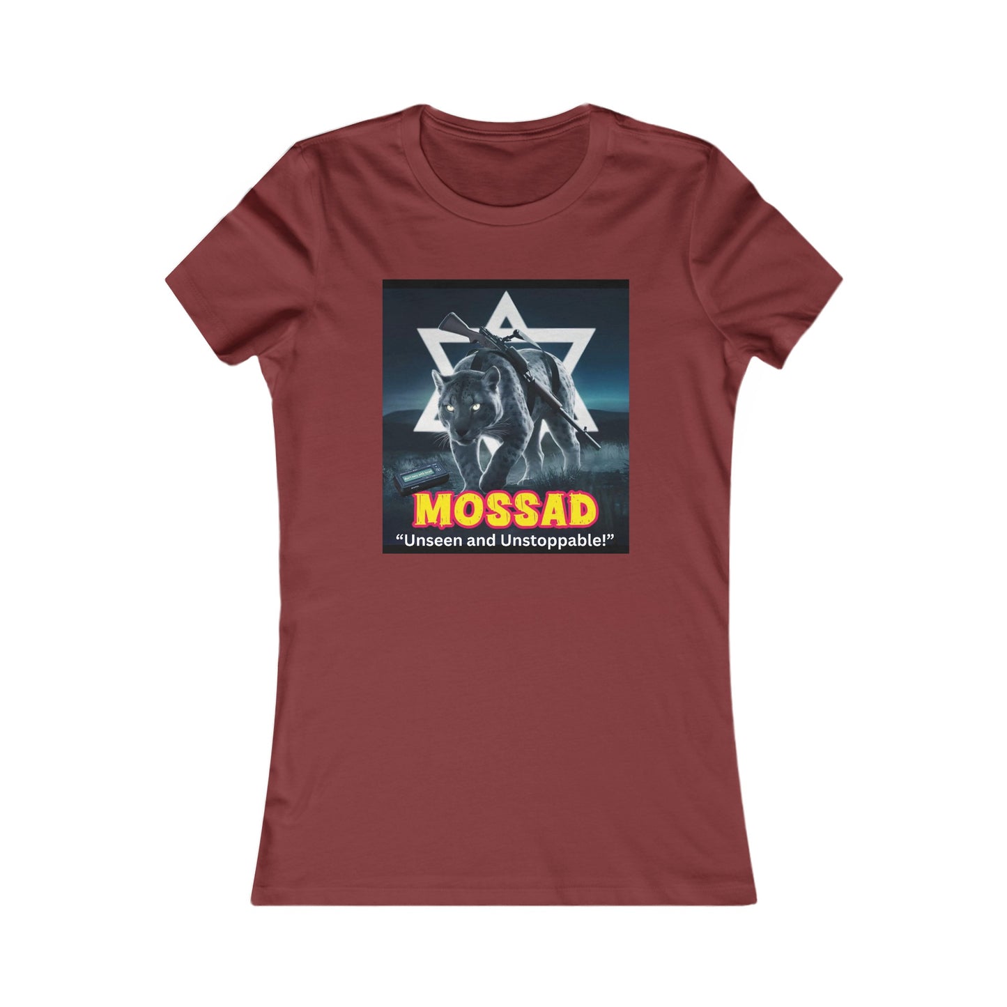 Women's Tee: Mossad - Unseen and Unstoppable