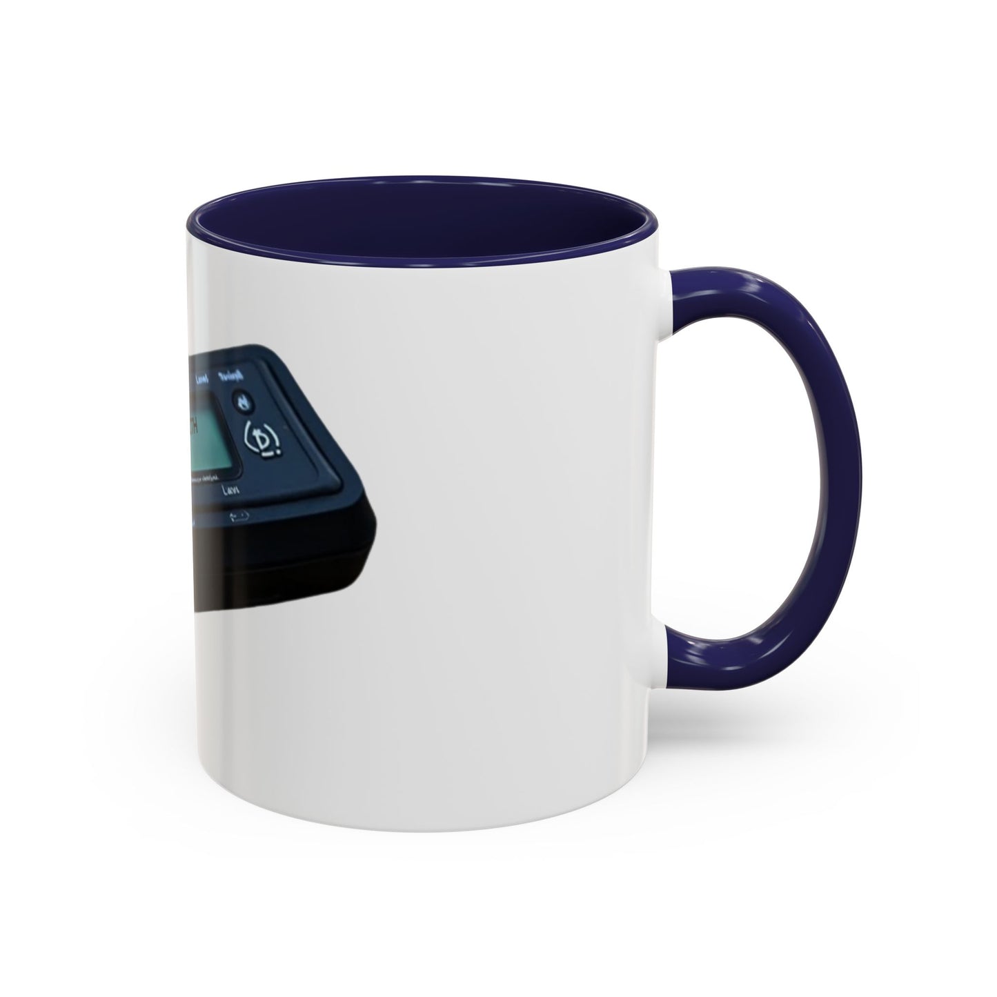 Accent Coffee Mug (11oz) - Don't Mess With Israel Pager