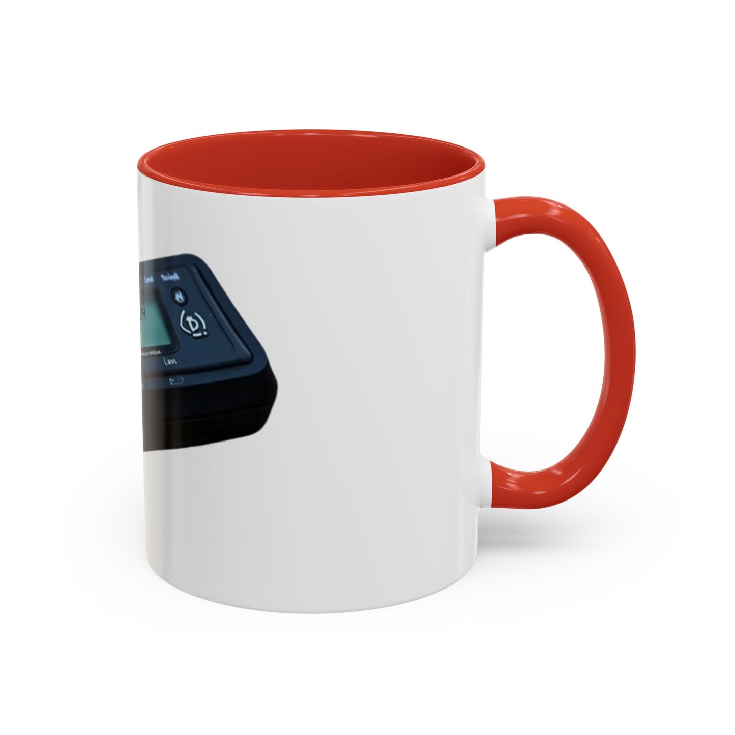 Accent Coffee Mug (11oz) - Don't Mess With Israel Pager