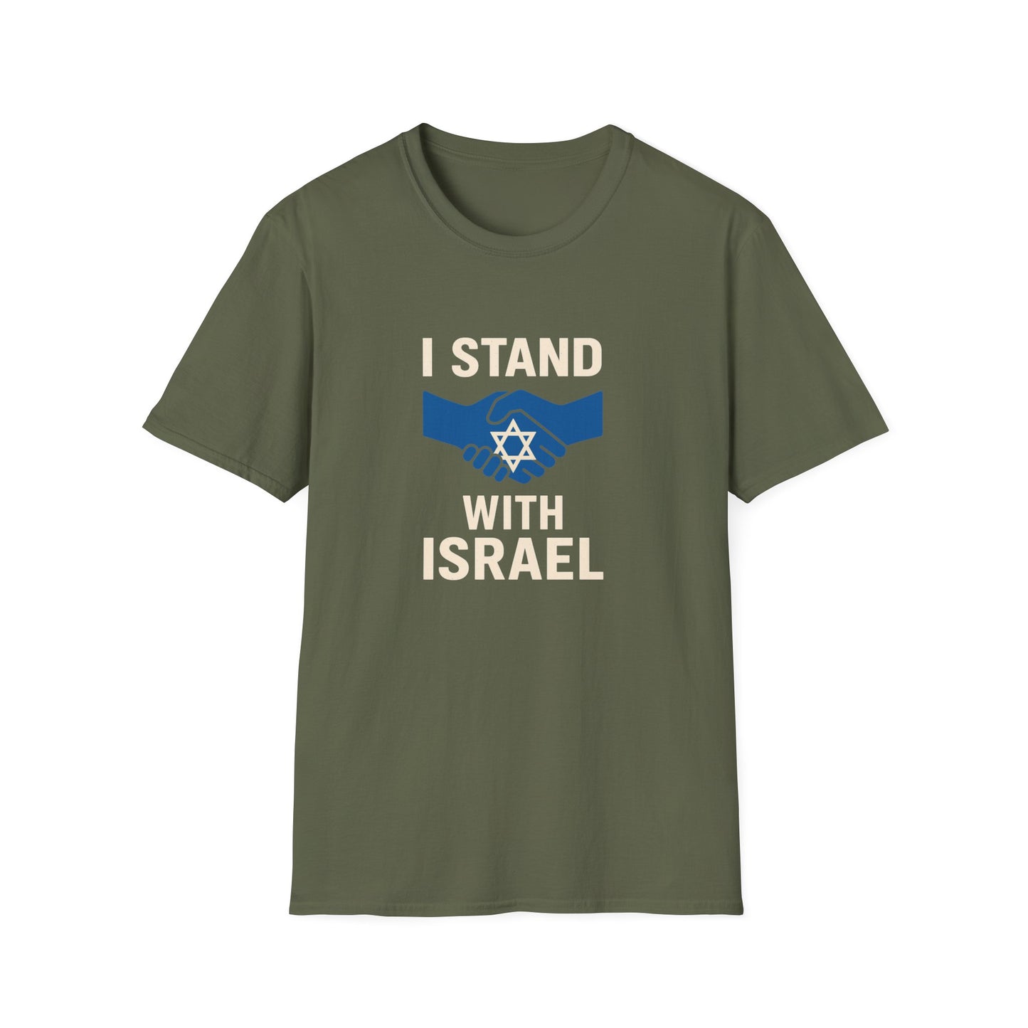 Unisex Softstyle T-Shirt - I stand with Israel