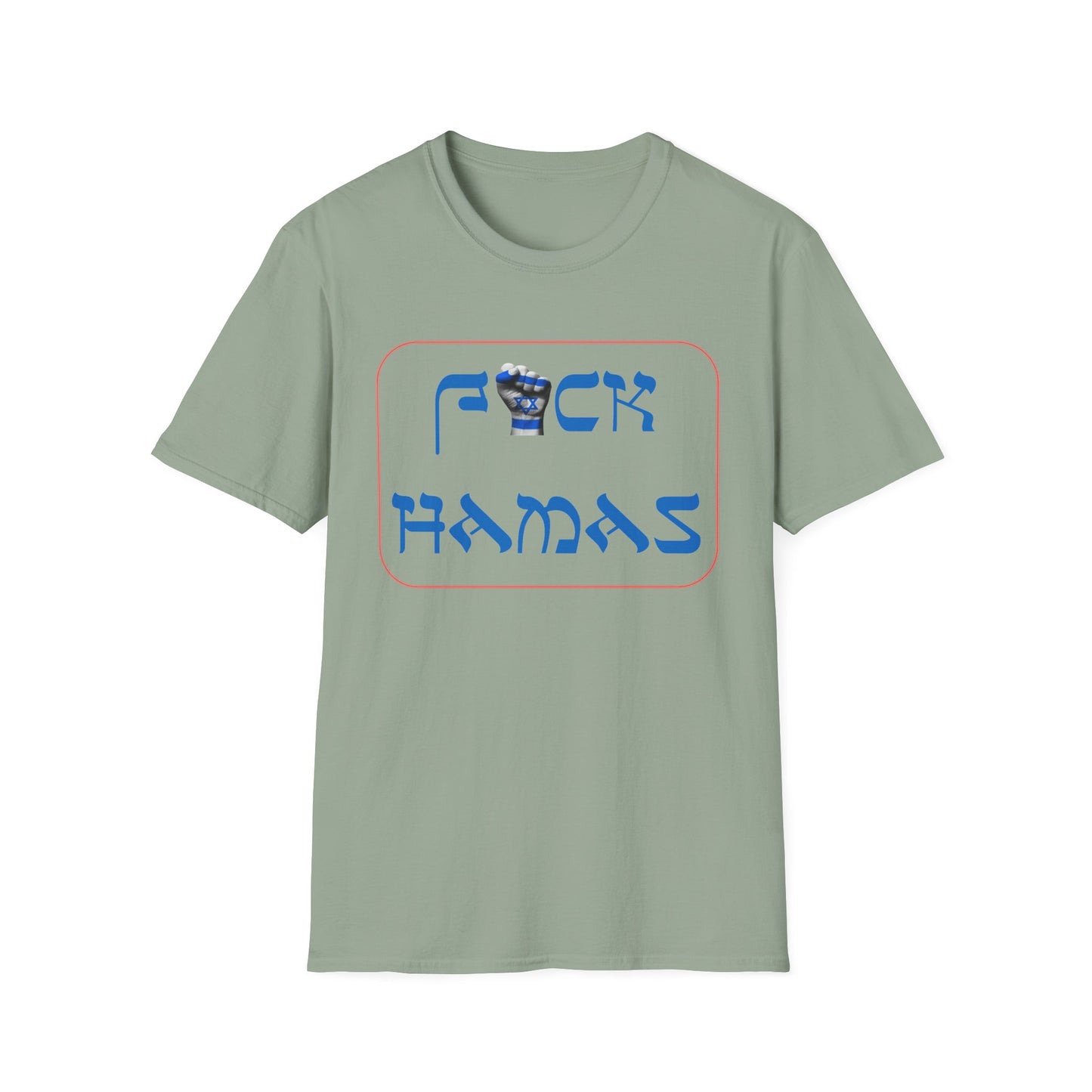 Unisex Softstyle T-Shirt: FXCK HAMAS