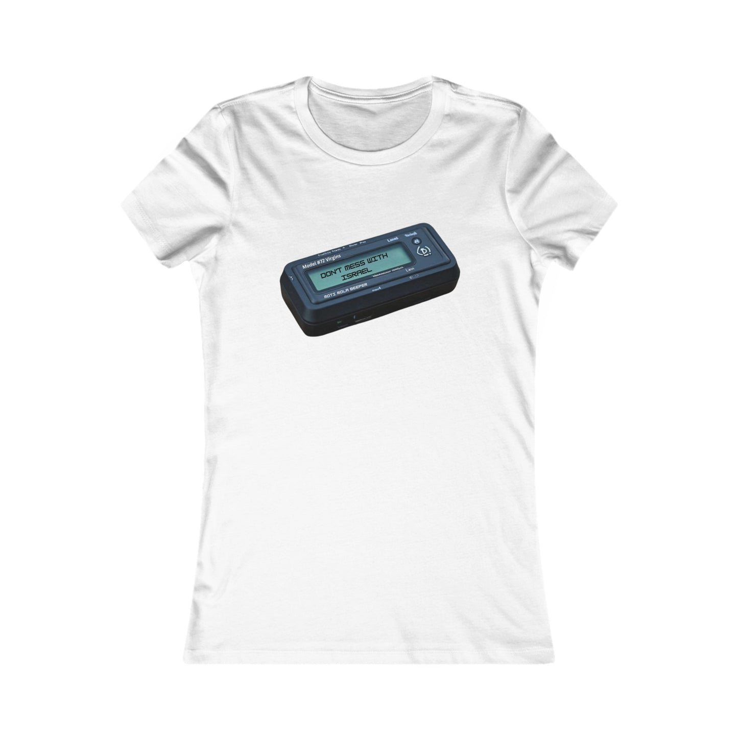 Women's Tee - Don't Mess With Israel Pager