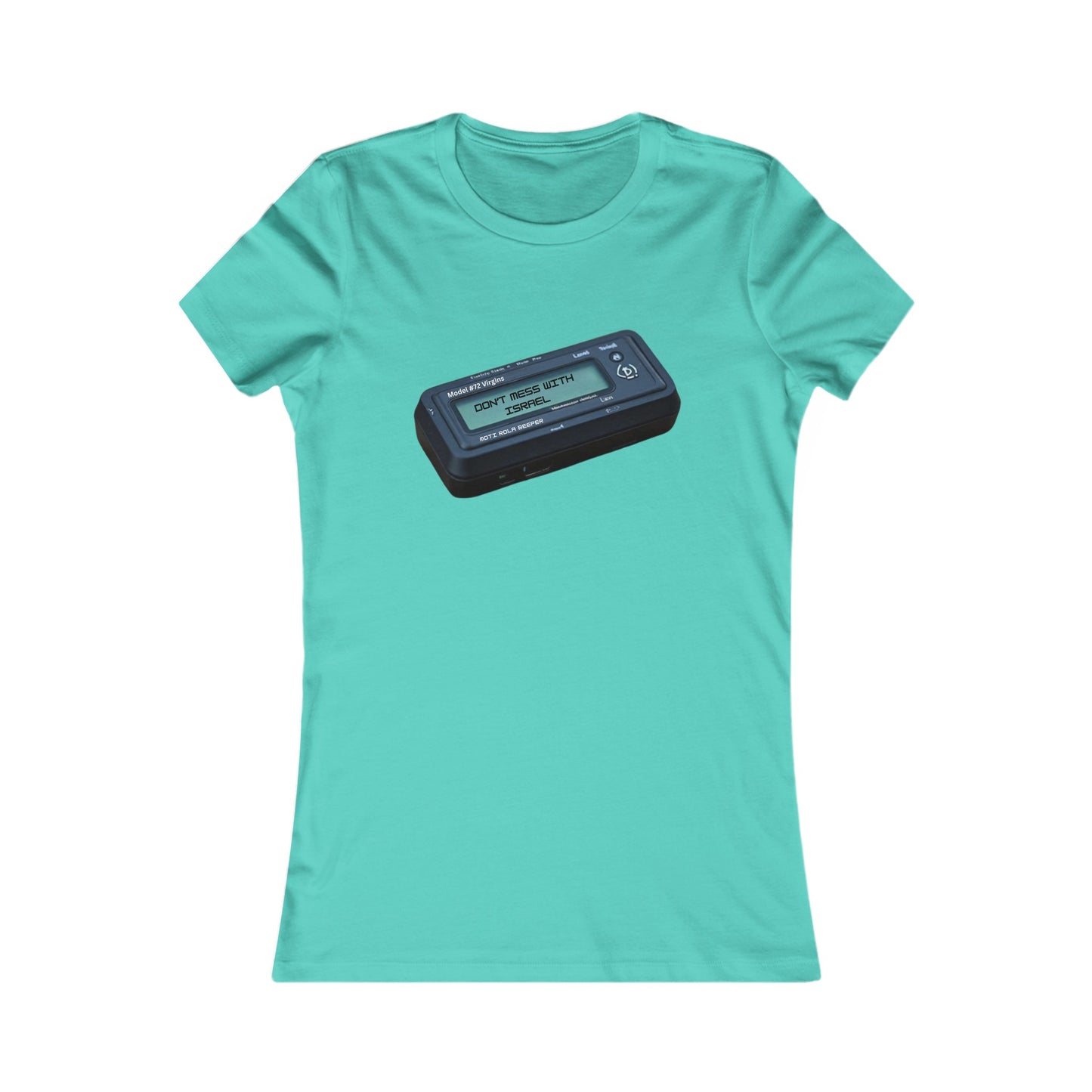 Women's Tee - Don't Mess With Israel Pager