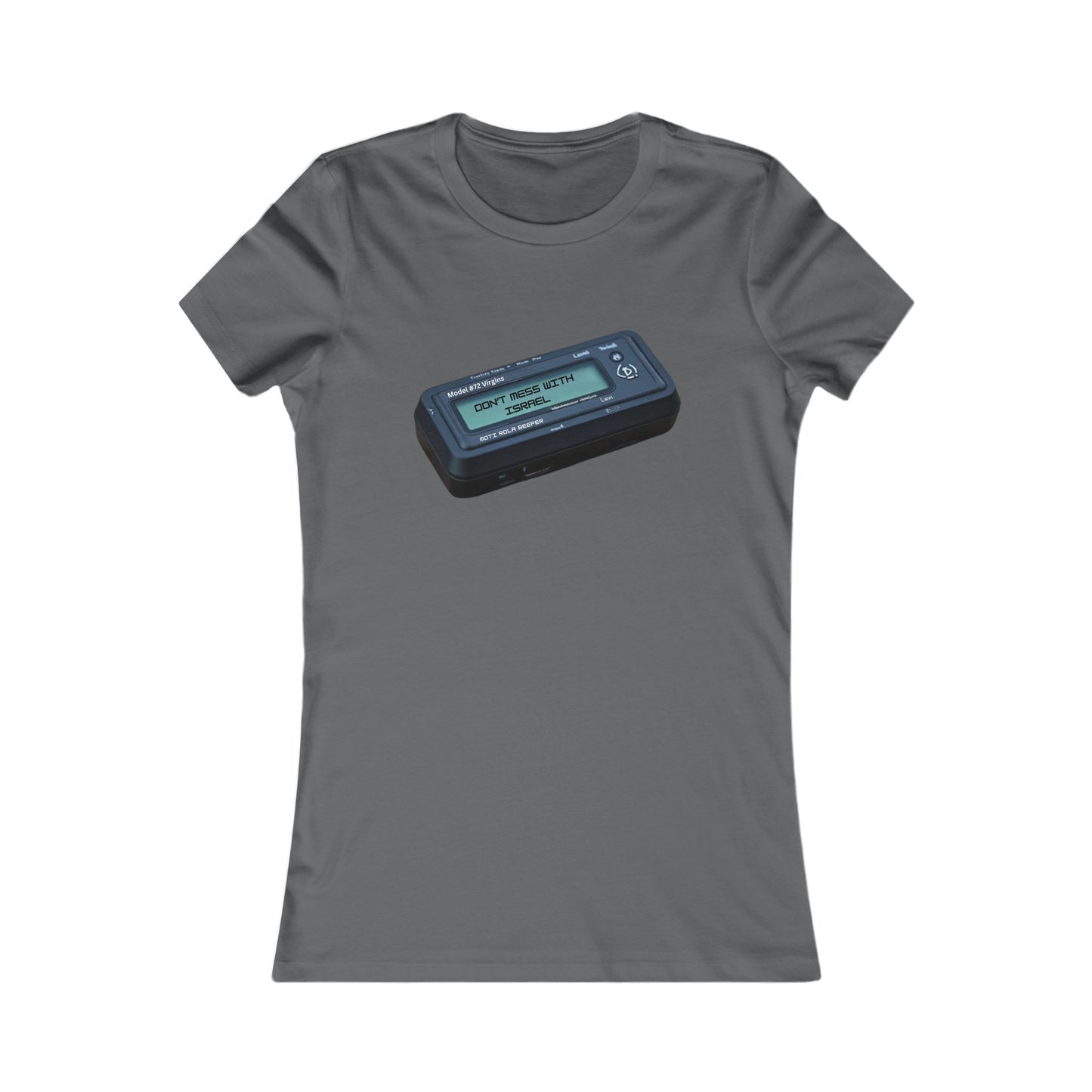 Women's Tee - Don't Mess With Israel Pager