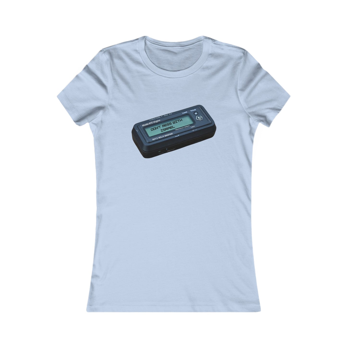 Women's Tee - Don't Mess With Israel Pager