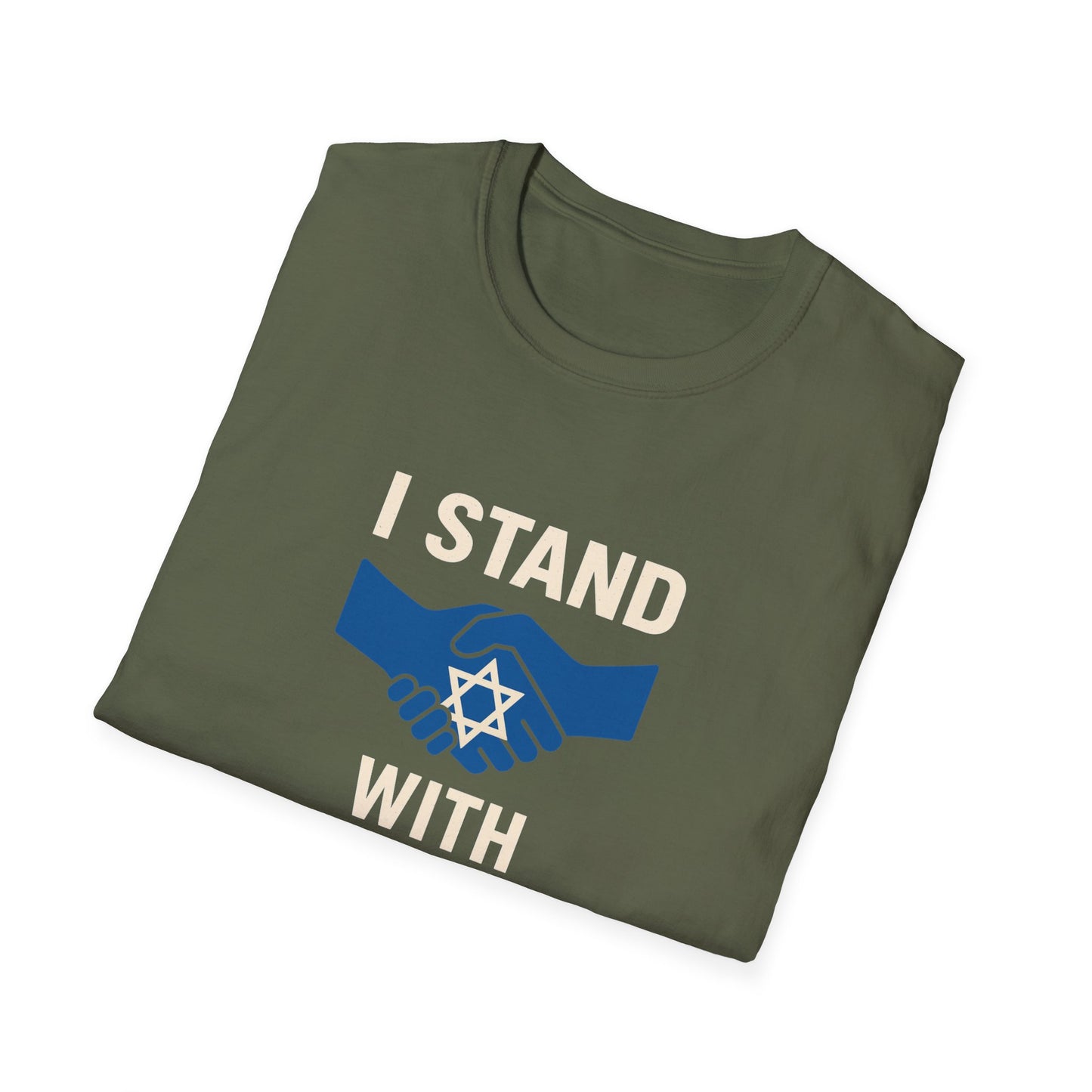 Unisex Softstyle T-Shirt - I stand with Israel
