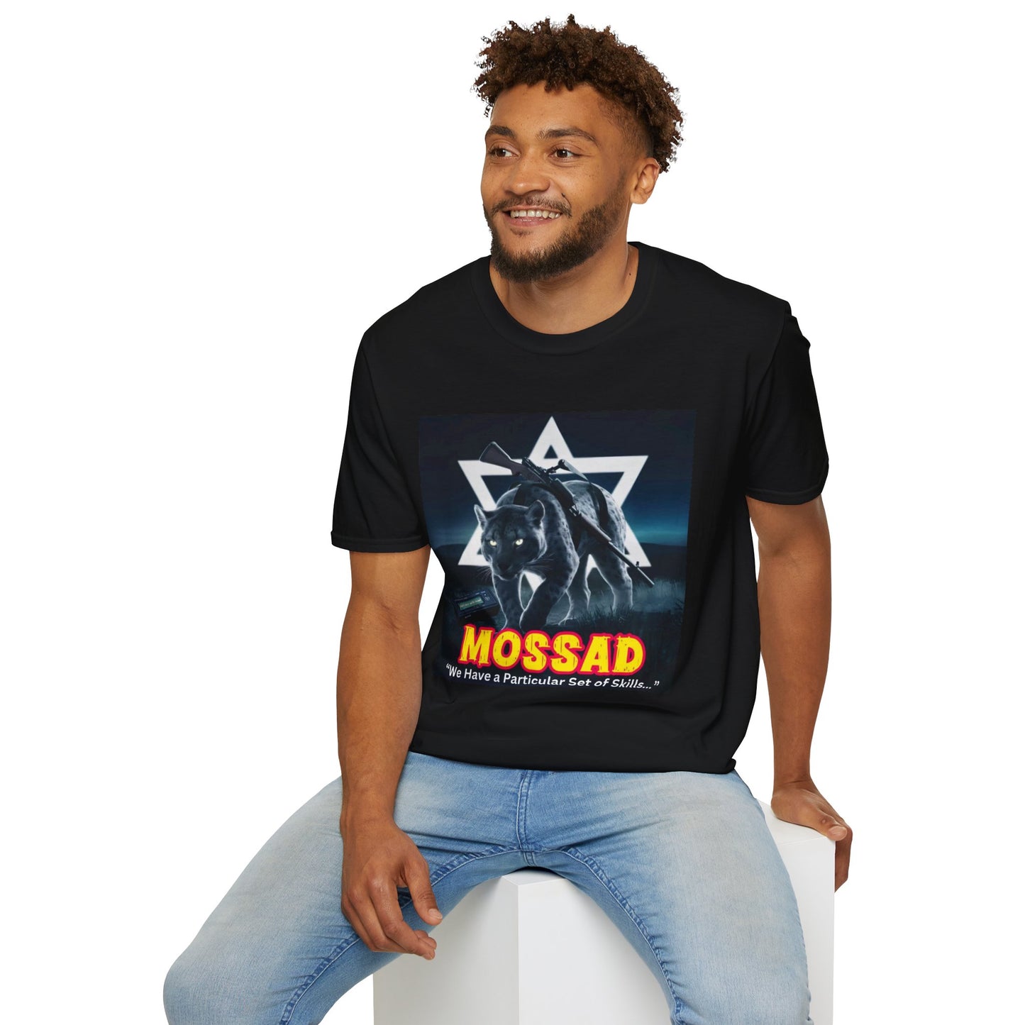 Unisex Softstyle T-Shirt  Mossad - We Have a Particular Set of Skills