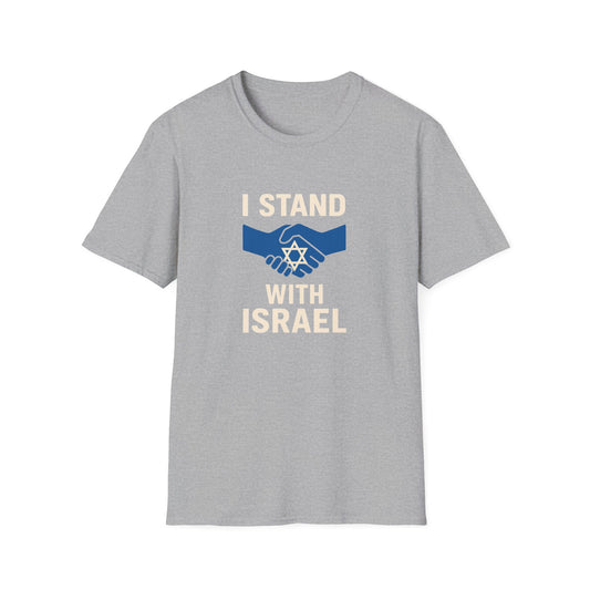 Unisex Softstyle T-Shirt - I stand with Israel