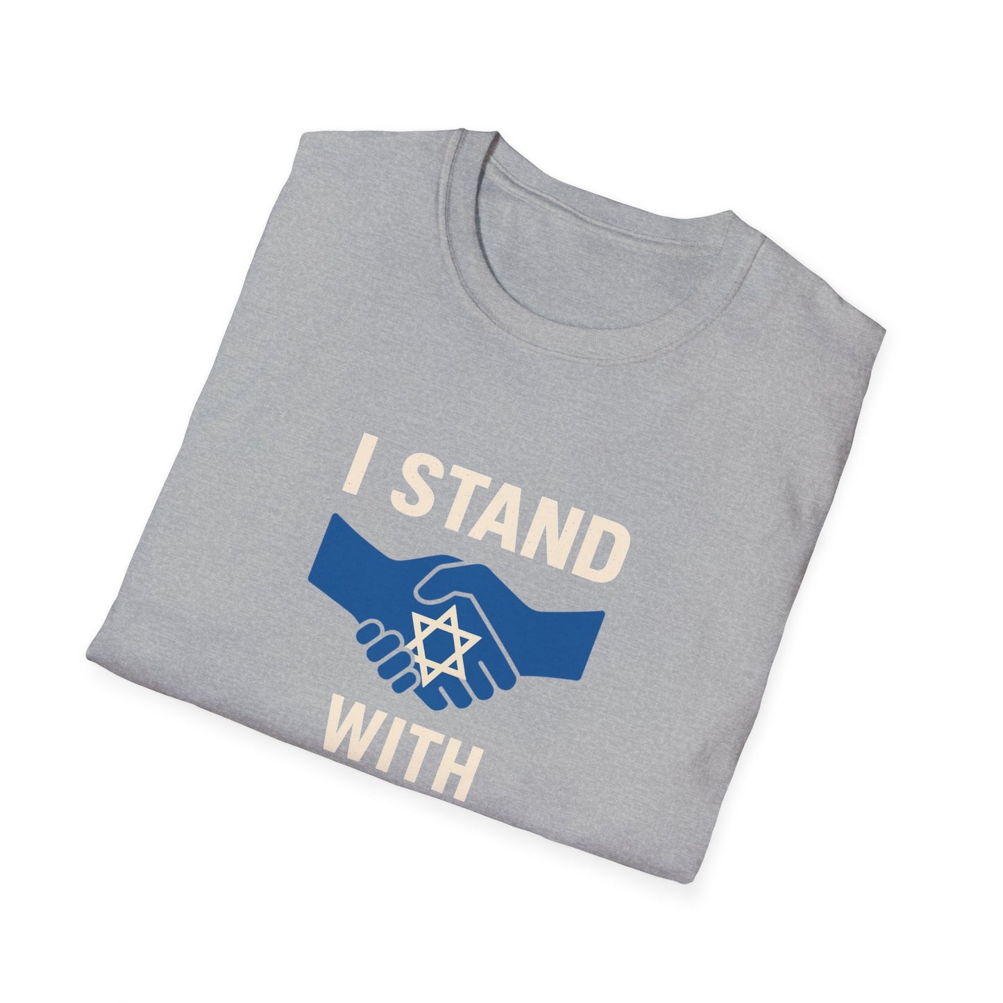 Unisex Softstyle T-Shirt - I stand with Israel